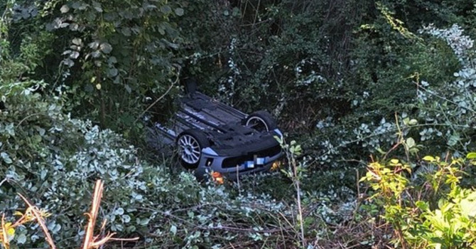 L'auto investitrice dalla quale è partita tutta l'inchiesta