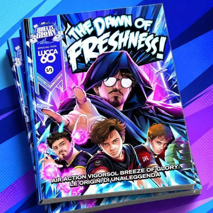 Air Action Vigorsol porta League of Legends a Lucca Comics & Games con un fumetto originale Air Action Vigorsol porta League of Legends a Lucca Comics & Games con un fumetto originale