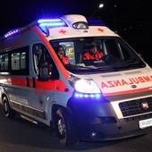 Pedone tavolto e ucciso da un'auto ribaltata Pedone tavolto e ucciso da un'auto ribaltata