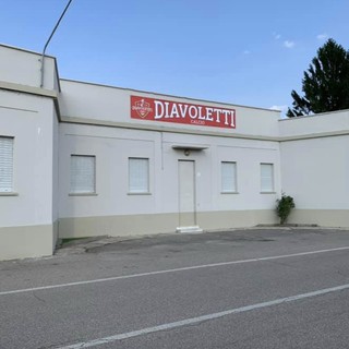 L'esterno del Bozino, oggi sede dei Diavoletti
