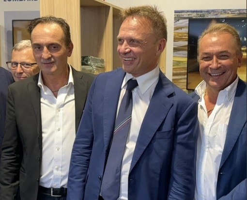 Il presidente Cirio, il ministro Lollobrigida e l'assessore Bongioanni