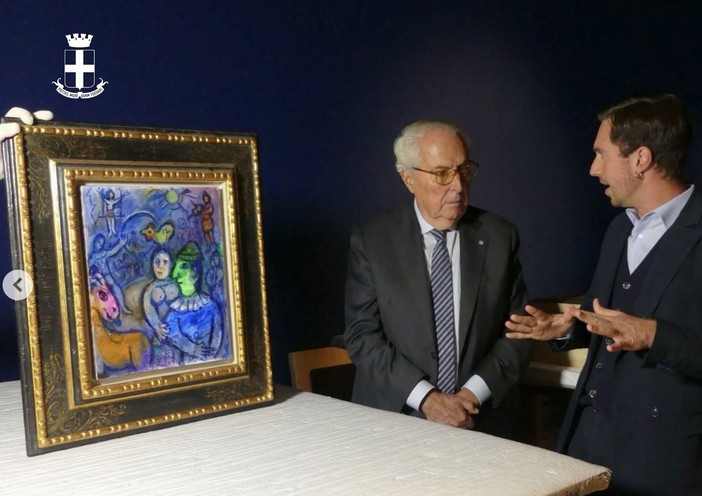 Chagall, a Vercelli "Il clown dal volto verde" mai esposto in mezzo secolo