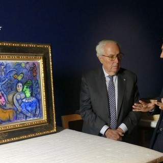 Chagall, a Vercelli "Il clown dal volto verde" mai esposto in mezzo secolo