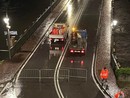 La chiusura del ponte di Aranco a Borgosesia La chiusura del ponte di Aranco a Borgosesia