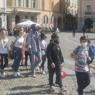 I giovani futuro d'Europa: festa in piazza Cavour