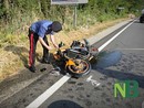 Incidente, in ospedale centauro vercellese Incidente, in ospedale centauro vercellese
