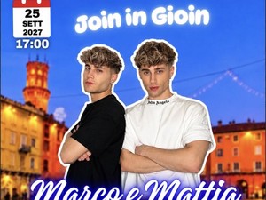 "Join in Gioin" con i gemelli Munda "Join in Gioin" con i gemelli Munda
