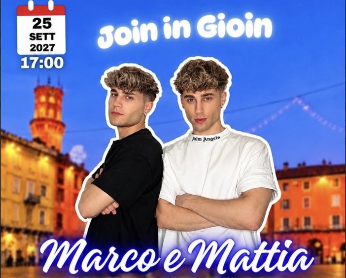 "Join in Gioin" con i gemelli Munda "Join in Gioin" con i gemelli Munda