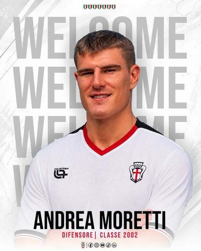 Andrea Moretti (foto Pro Vercelli) Andrea Moretti (foto Pro Vercelli)