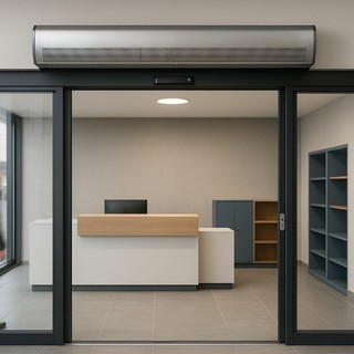 Negozi, uffici e locali pubblici scelgono la barriera d’aria per migliorare accoglienza ed efficienza