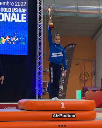 Ginnastica: Giulia Perotti campionessa italiana Junior