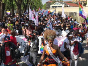 Un'immagine del Pride 2019 Un'immagine del Pride 2019