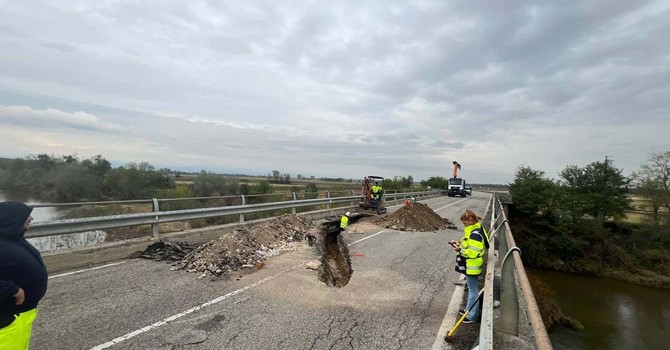 Ponte sul Cervo, l'obiettivo è riaprire entro fine anno Ponte sul Cervo, l'obiettivo è riaprire entro fine anno