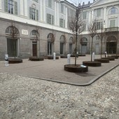 Dopo i lavori del Piano Kipar riapre piazza Alciati Dopo i lavori del Piano Kipar riapre piazza Alciati