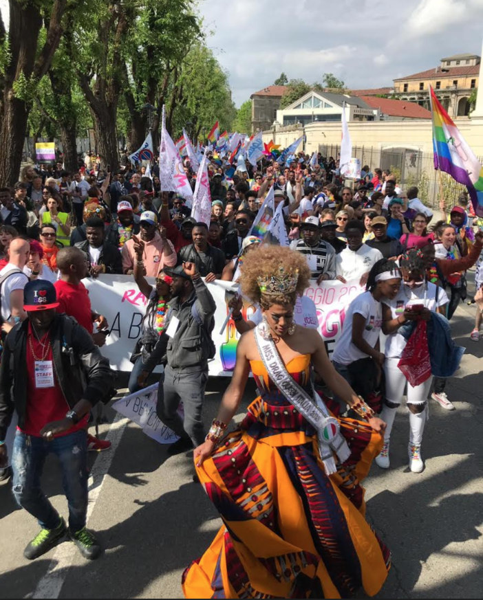 Un'immagine del Pride 2019 Un'immagine del Pride 2019