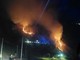 Quarona: fiamme sulla montagna verso il laghetto di Sant'Agostino