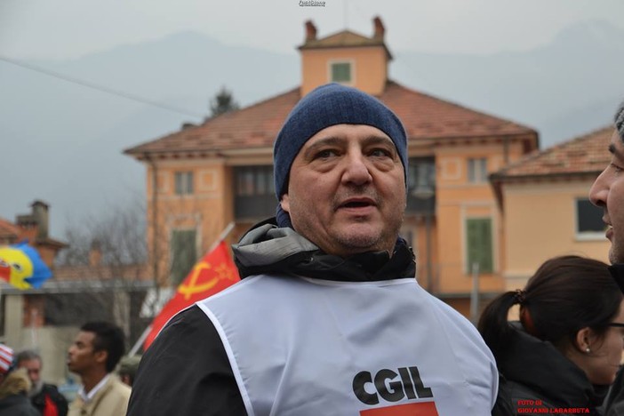 Luca Quagliotti, segretario Cgil