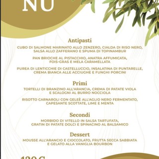 Al Relais Santo Stefano a Sandigliano, Biella, un menu speciale per Capodanno