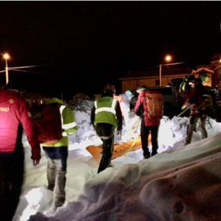 Morto l'uomo travolto dalla valanga, era un 62enne di Borgosesia