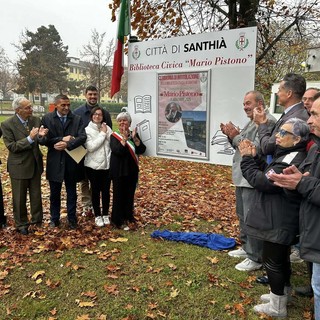 Santhià: la Biblioteca intitolata a Mario Pistono, un gigante della vita cittadina