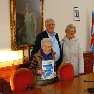 Il sindaco Testore e l'assessore Bresciani