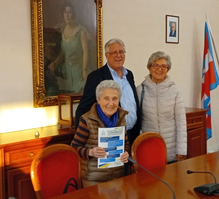 Il sindaco Testore e l'assessore Bresciani