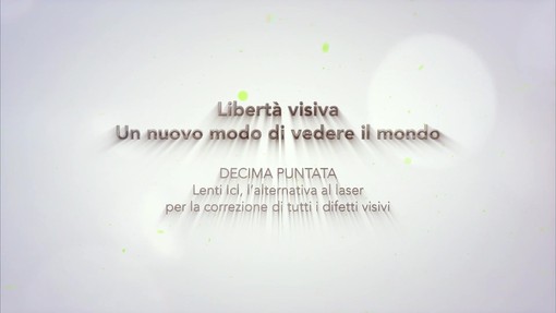 Salute: lenti Icl, l'alternativa al laser per la correzione dei difetti visivi più complessi Salute: lenti Icl, l'alternativa al laser per la correzione dei difetti visivi più complessi