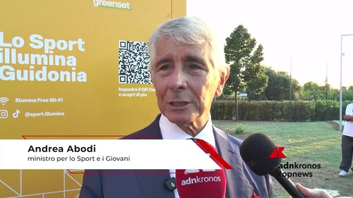 Abodi (Min. Sport e Giovani): "Con Sport Illumina modello italiano per rendere la pratica sportiva accessibile"