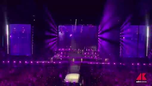 Achille Lauro, la sfilata di 'Dondup' a San Siro: tra le modelle Laila Hasanovic Achille Lauro, la sfilata di 'Dondup' a San Siro: tra le modelle Laila Hasanovic