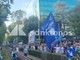 Lazio, migliaia di tifosi al corteo contro Lotito tra cori e bandiere Lazio, migliaia di tifosi al corteo contro Lotito tra cori e bandiere