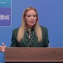 Meloni su Trump: "Non mi pento di nulla e non cambio idea sulla strategia" Meloni su Trump: "Non mi pento di nulla e non cambio idea sulla strategia"