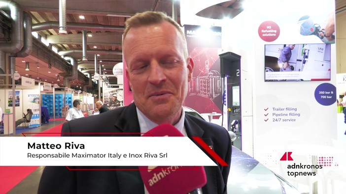 Hydrogen Expo 2026: Riva (Maximator Italy e Inox Riva Srl), 'celebriamo traguardo di 7 stazioni di H2'