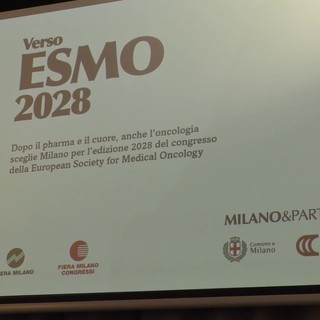 Tumori: Milano ospiterà Esmo 2028, il congresso europeo di oncologia