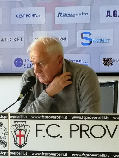 Massimo Varini, direttore sportivo della Pro Vercelli