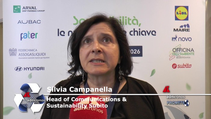 Campanella (Subito): "Campo in evoluzione, per noi è essenziale circolarità" Campanella (Subito): "Campo in evoluzione, per noi è essenziale circolarità"