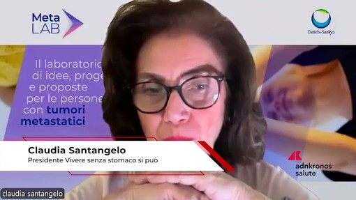 Tumori: Santangelo (Vivere senza stomaco si può Odv), 'collaborare con tutti gli attori per dare risposte ai pazienti'