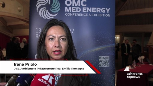 Omc Med Energy 2027, Priolo (Reg. Emilia-Romagna): "Ravenna sempre più hub energetico, il porto strategico per il futuro del paese"