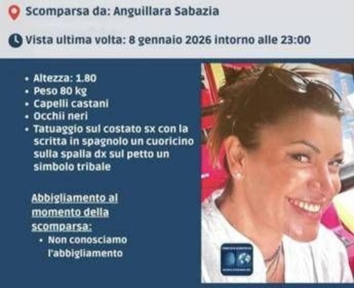 Scomparsa da Anguillara, si cerca la 41enne Federica Torzullo: aperta un'inchiesta Scomparsa da Anguillara, si cerca la 41enne Federica Torzullo: aperta un'inchiesta