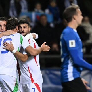 L’Italia vince 3-1 in Estonia, segnano Kean, Raspadori e Pio Esposito
