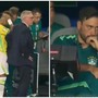 Brasile, Ancelotti fa entrare Neymar e il figlio Davide scuote la testa - Vide