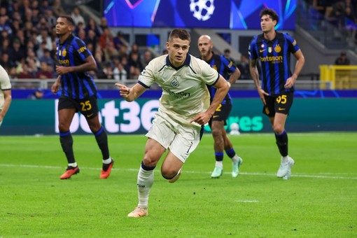 L’Inter stesa a San Siro da Tresoldi e dal Bruges