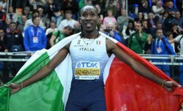 Atletica, Diaz oro nel salto triplo ai Mondiali indoor Atletica, Diaz oro nel salto triplo ai Mondiali indoor
