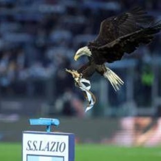 Lazio, debutta all'Olimpico la nuova aquila: primo volo per Flaminia