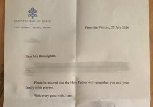 Famiglia nel bosco, Papa risponde a lettera genitori: "Vi ricordo nelle mie preghiere"