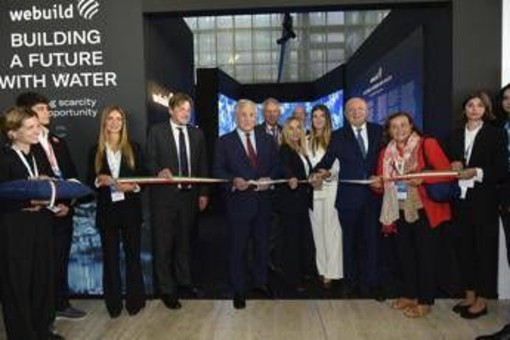 Webuild al Forum Euromediterraneo dell’Acqua, inaugurato lo spazio espositivo 'Building a Future with Water'