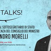 Alessandro Morelli domani all'Adnkronos per AdnTalks, diretta dalle 11 Alessandro Morelli domani all'Adnkronos per AdnTalks, diretta dalle 11