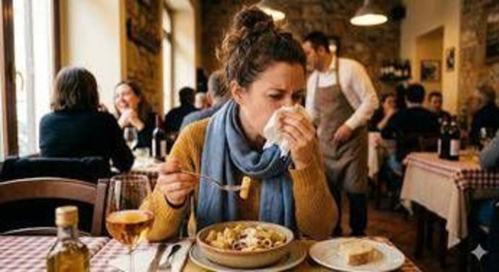 Naso che cola mentre si mangia? Ecco perché, 3 consigli pratici
