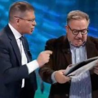 Capezzone-Telese, lite in tv sulla Flotilla tra "buffone" e "fascista" Capezzone-Telese, lite in tv sulla Flotilla tra "buffone" e "fascista"