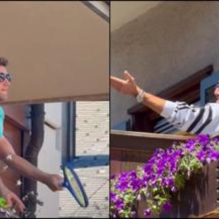 Ruud-Tsitsipas, a Gstaad è sfida... dal balcone
