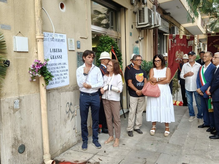 Palermo ricorda Libero Grassi ucciso 35 anni fa dalla mafia